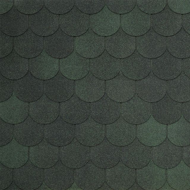 Мягкая кровля Тегола Комфорт Асизи Verde 473