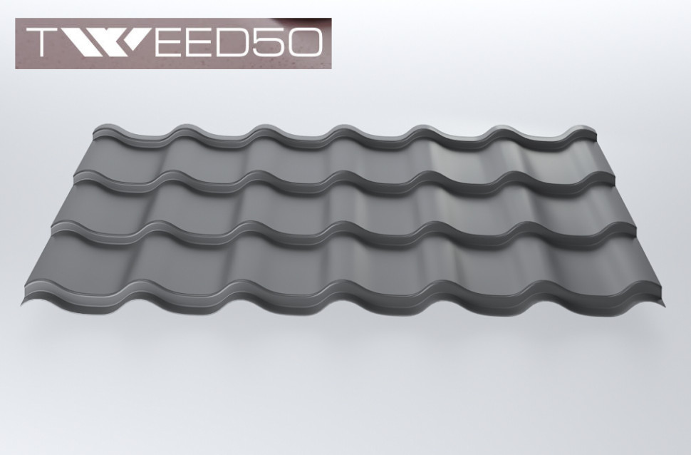 Металлочерепица SteelX МК 350 TWEED50