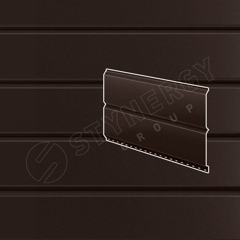 Софит металлический гладкий Stynergy Евробрус GRAPHITE45