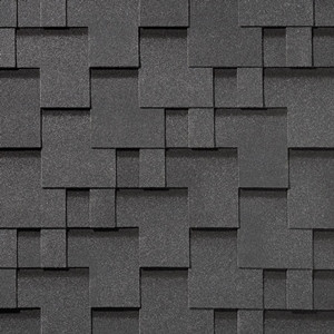 Гибкая черепица Quiet tile Gallery Серый умбра