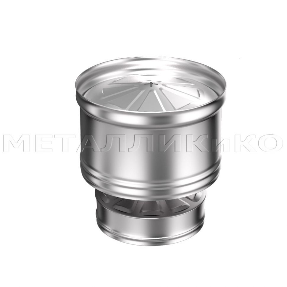 Дымоход Flue line двухконтурный сэндвич оголовок c дефлектором