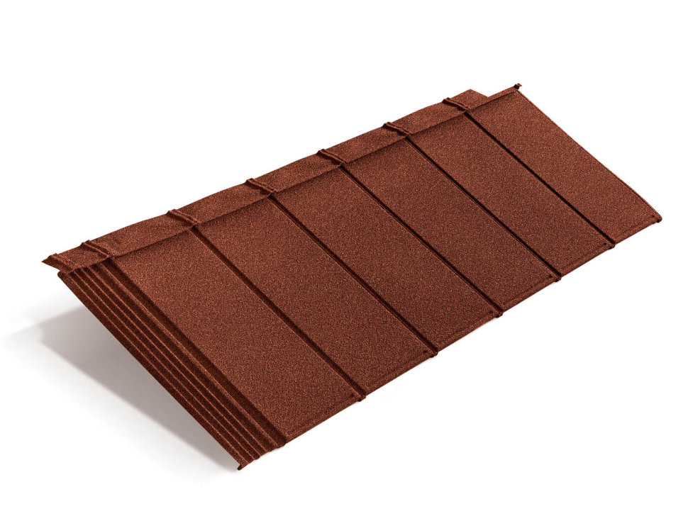 Композитная черепица Metrotile iPanel Скарлет