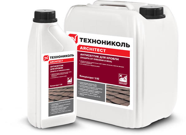Антисептик для кровли Технониколь Architect 1 л.