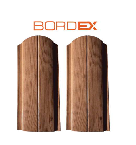 Штакетник SteelX полукруглый Bordex TIAR35