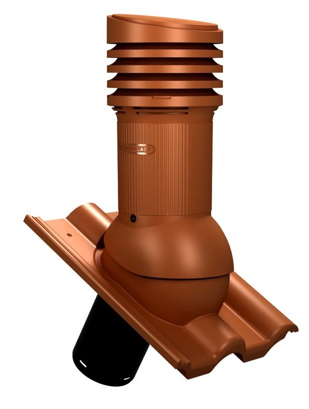 Вентиляционный выход Wirplast WiroVent EVO Е33(неизолированный)