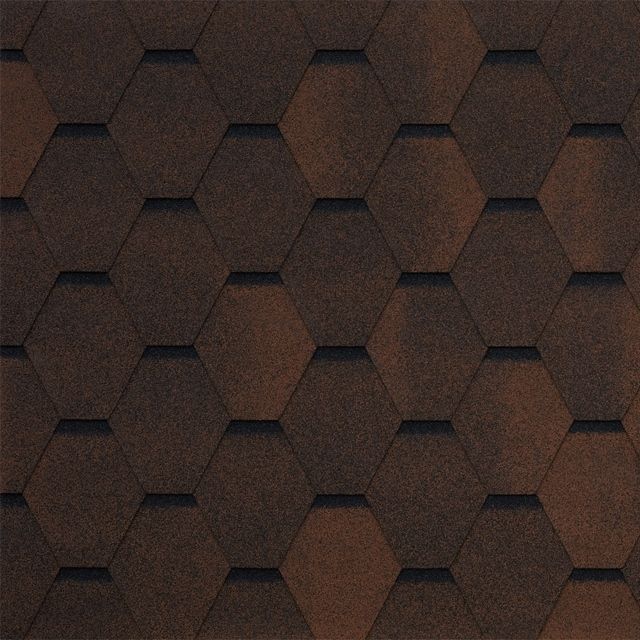 Мягкая кровля Тегола Комфорт Гарда Marrone 439