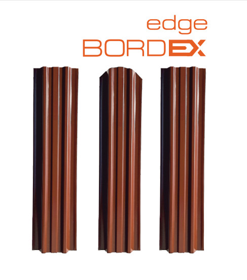 Штакетник SteelX полукруглый Bordex edge KEVAR