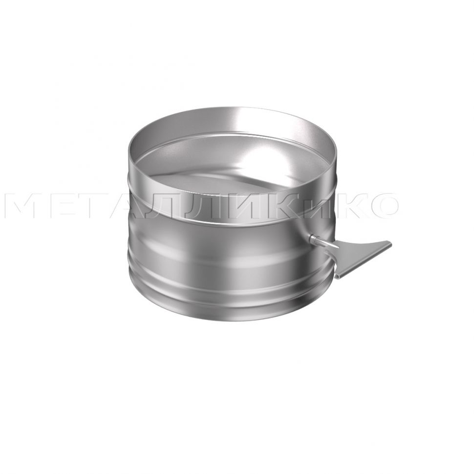 Дымоход Flue line Шибер поворотный-Н одноконтурный