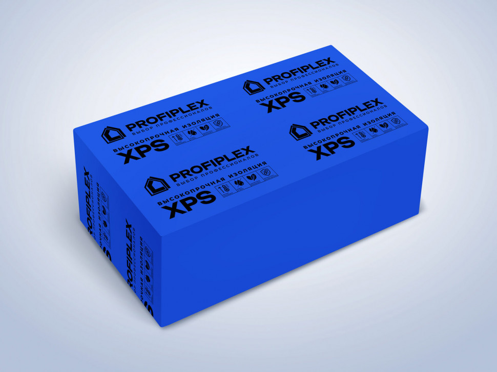 Утеплитель пенополистирол XPS Profiplex Extra 250 L 20 мм.