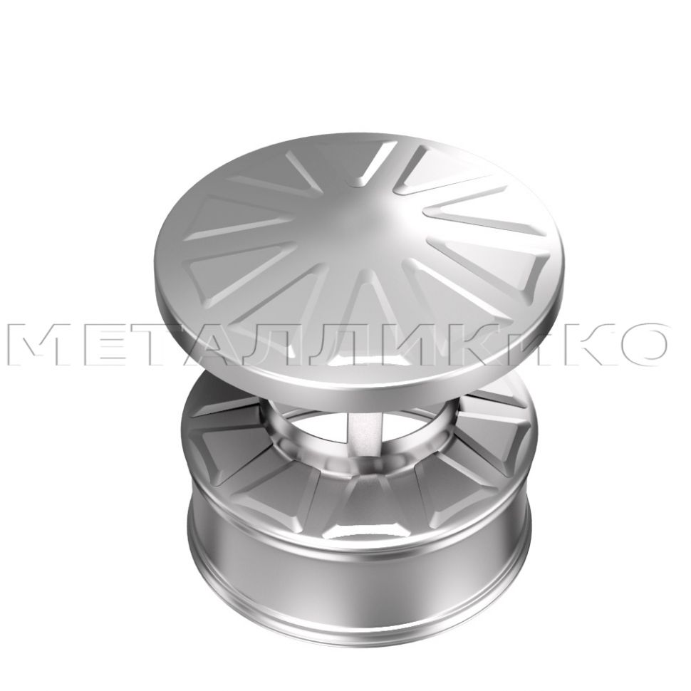 Дымоход Flue line двухконтурный сэндвич оголовок