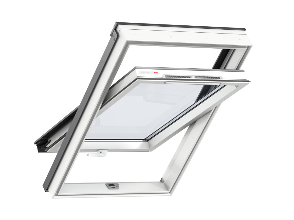 Мансардное окно Velux WhiteLine GLU 0061B ручка снизу