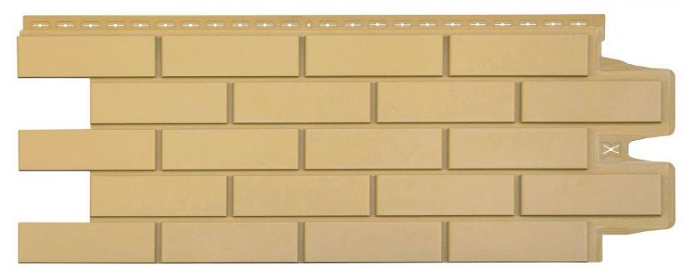 Фасадные панели Grand Line Клинкерный Кирпич Classic песочный