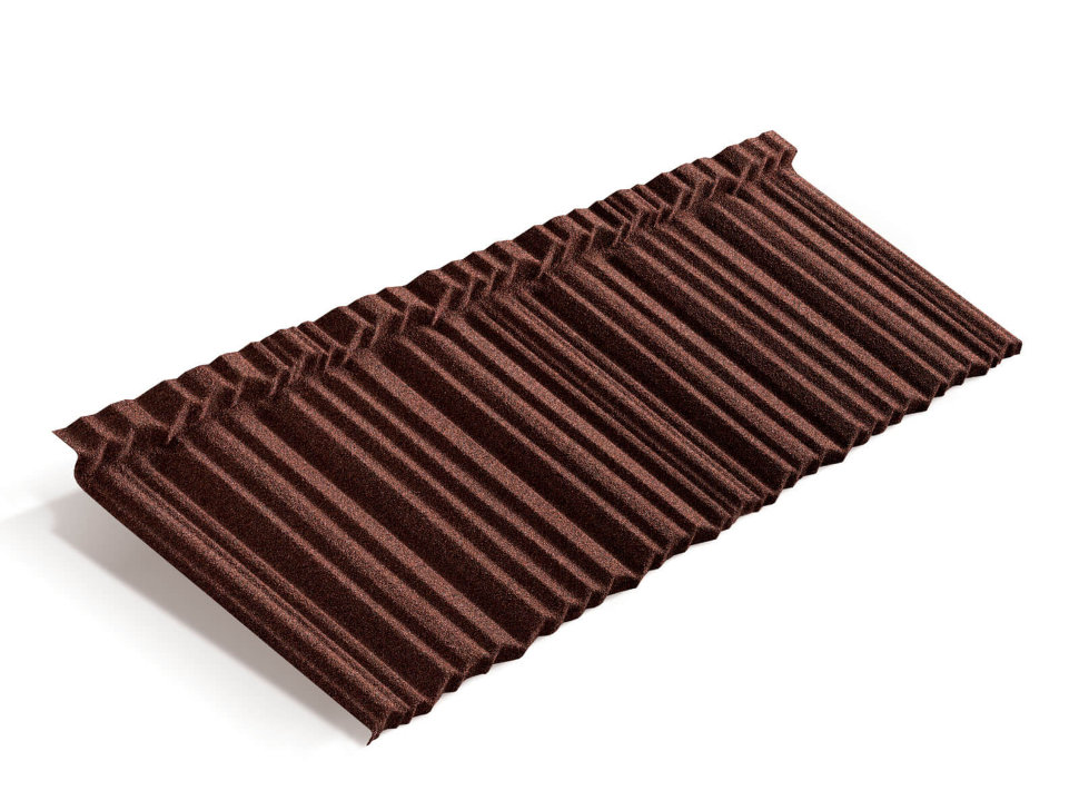 Композитная черепица Metrotile MetroShake II Бордо